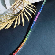 Rainbow Sapphire Tennis Bracelet - Jiaxyk